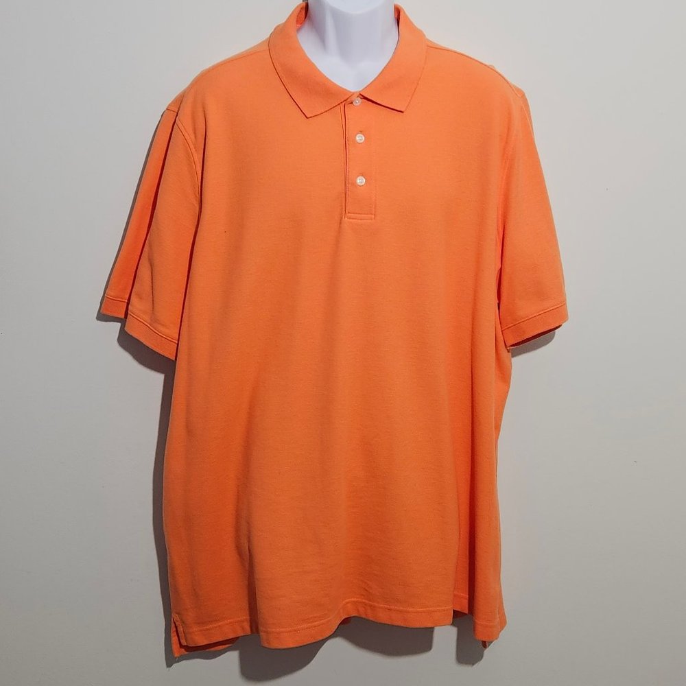 Croft & Barrow‎ Orange Signature Polo Size XXL